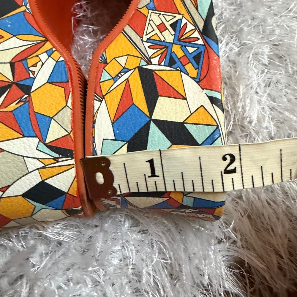 Tory Burch Multicolor Geometric Slide Sandals - Picture 6 of 10